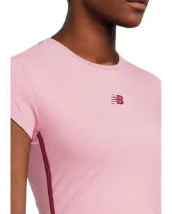 Women New Balance Nb Harmony Fitted T-shirt