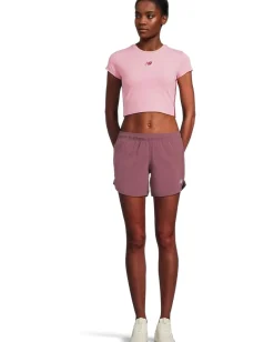 Women New Balance Nb Harmony Fitted T-shirt