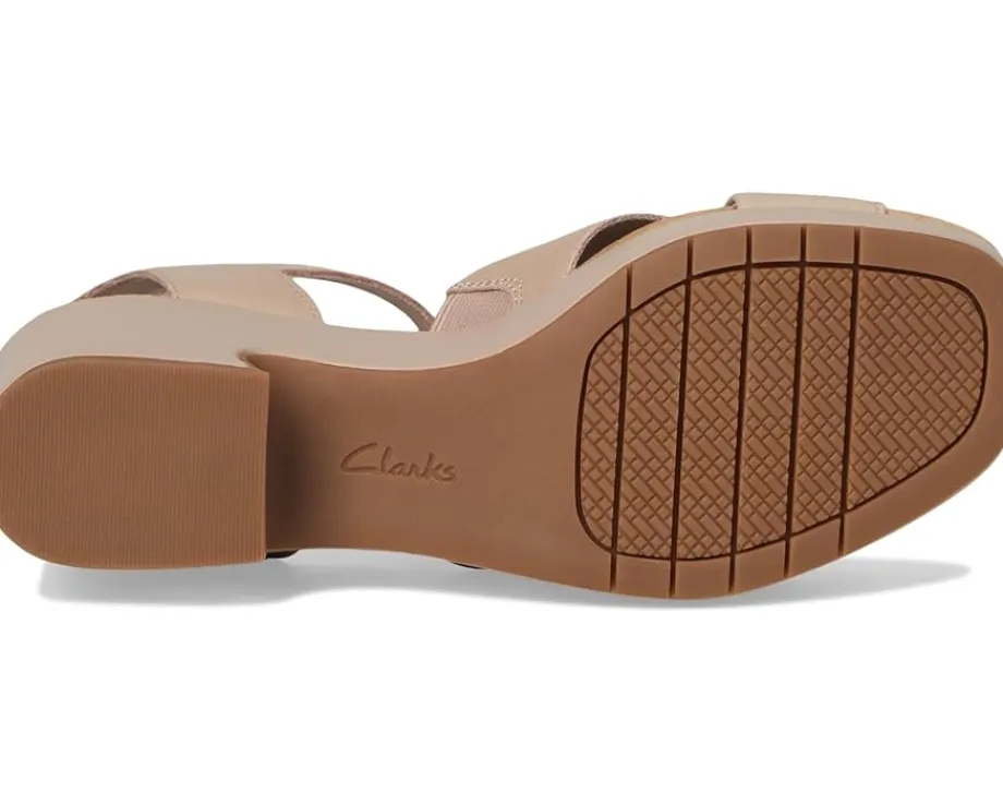 Clarks Nerisa Pearl Beige Leather Sale