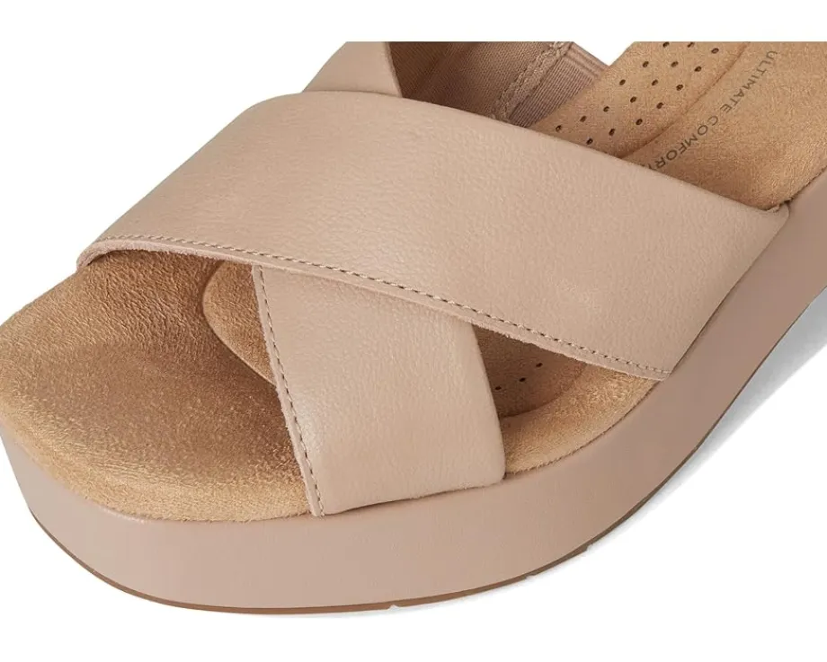 Clarks Nerisa Pearl Beige Leather Sale