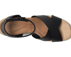 Clarks Nerisa Pearl Black/Black Leather Best