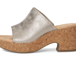 Clarks Nerisa Vine Taupe Metallic Synthetic Hot