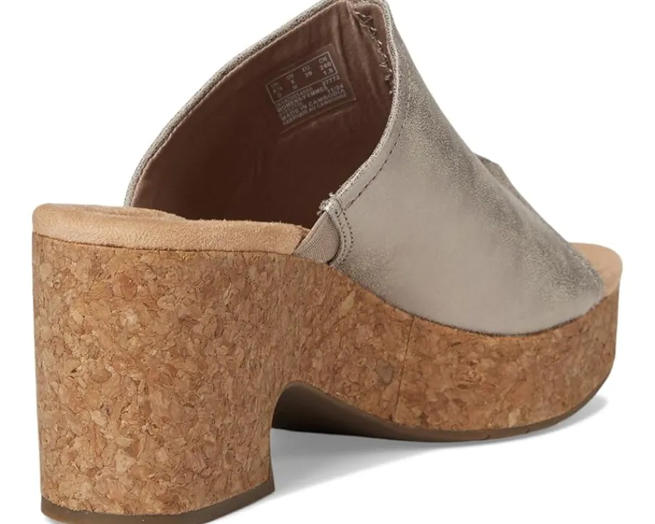 Clarks Nerisa Vine Taupe Metallic Synthetic Hot