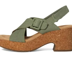 Clarks Nerisa West Sage Nubuck Outlet