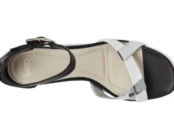 Franco Sarto Nerissa Black/White/Silver