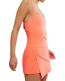 FP Movement Never Better Dress Neon Coral Hot