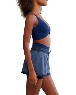 FP Movement Never Better Twist Crop Midnight Navy Outlet