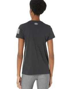 Under Armour New Freedom Logo T-Shirt Black/White