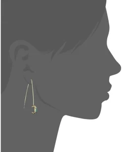 Women Rebecca Minkoff New Moon Threader Earrings