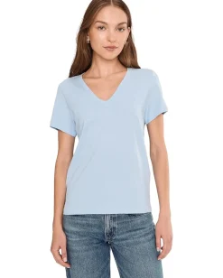 Women Madewell New Slub V-neck