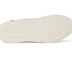 Women COACH New Year High Line Sneakers With Snake Script