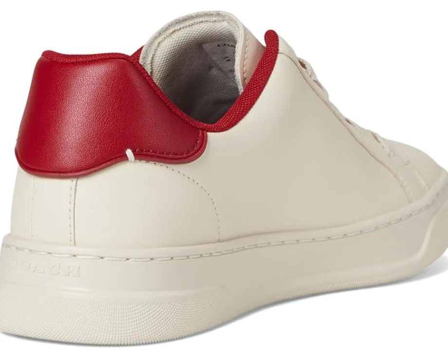 Women COACH New Year High Line Sneakers With Snake Script