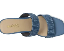 Women Seychelles Newport Raffia Slide Sandal