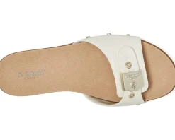 Dr. Scholl's Nice Iconic Flat Sandal Off White Outlet