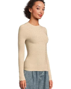 Free People Night Sky Long Sleeve Nude Sale