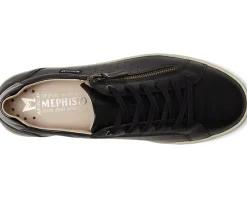Mephisto Nikita 1 Black Silk Leather Hot