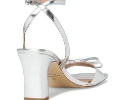 Cole Haan Noella Bow Sandal Silver Specchio Best