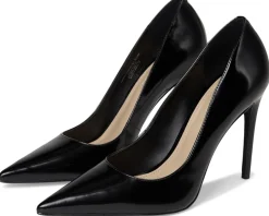 Steve Madden Noir Black Leather Hot