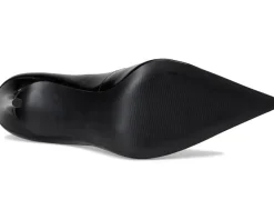 Steve Madden Noir Black Leather Hot