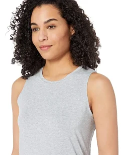 tasc Performance Nola Tank Top Perfect Gray Heather
