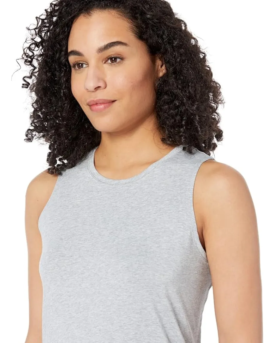 tasc Performance Nola Tank Top Perfect Gray Heather