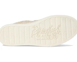Blowfish Malibu Northshore Lace-Up Cream/Silver Fabric Hot