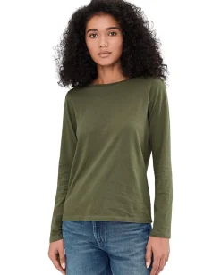 Madewell Northside Long Sleeve Tee Faded Ivy Outlet