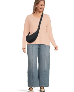 Madewell Northside Long Sleeve Tee Pale Blush Best