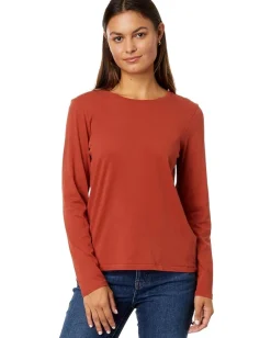 Madewell Northside Vintage Long-Sleeve Tee Etruscan Clay Outlet