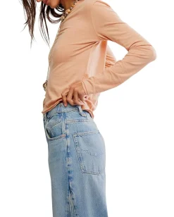 Women Free People Nova Tee Long Sleeve