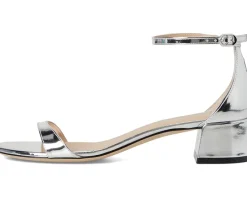 Stuart Weitzman Nudist Block 35 Silver Discount