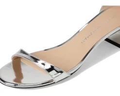 Stuart Weitzman Nudist Block 35 Silver Discount