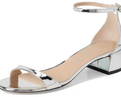 Stuart Weitzman Nudist Block 35 Silver Discount