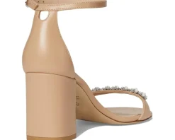 Women Stuart Weitzman Nudist Poppy Block 75
