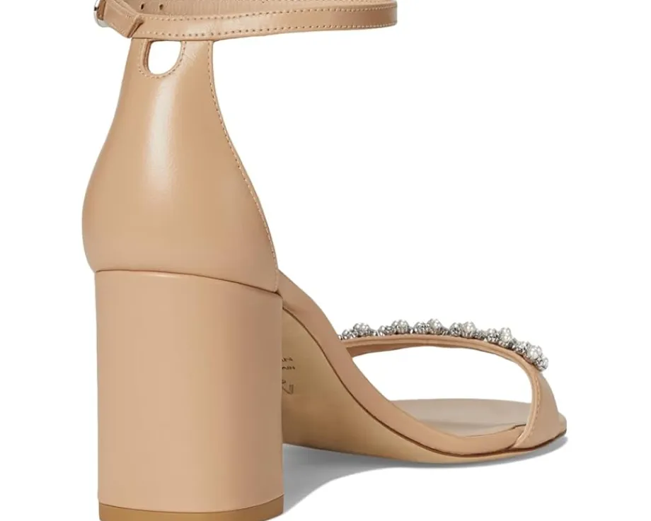 Women Stuart Weitzman Nudist Poppy Block 75