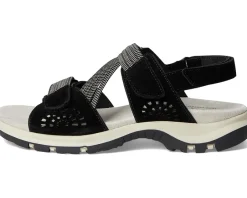 SoftWalk Oahu Black Suede Clearance