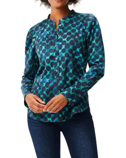 Women NIC+ZOE Ocean Dot Top