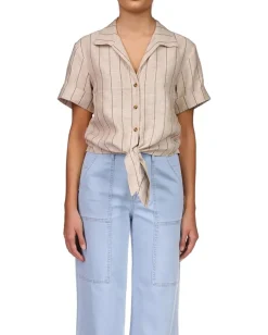 Sanctuary Ocean Shirt Artisan Stripe Sale