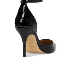 Calvin Klein Olettia Black Croco Sale