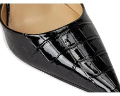 Calvin Klein Olettia Black Croco Sale