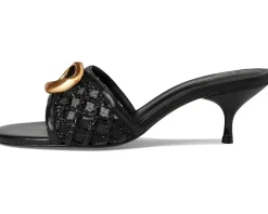 Schutz Olga Kitten Embroidery Black 5 Discount