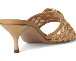 Schutz Olga Kitten Embroidery Caramelo/Egg Shell/Light Wood Sale