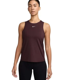 Nike One Classic Dri-FIT Tank Top Burgundy Crush Discount