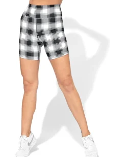 Eleven by Venus Williams One More Time Biker Black/White Plaid Outlet