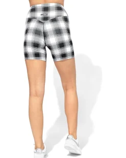 Eleven by Venus Williams One More Time Biker Black/White Plaid Outlet