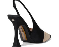 Sam Edelman Onia Slingback Shoes Black/Honey Sand Sale