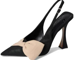 Sam Edelman Onia Slingback Shoes Black/Honey Sand Sale