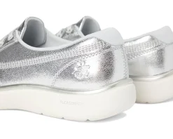 Women SKECHERS On-The-Go Flex Radiant Metallic Canvas Boat Shoe