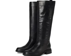 Naturalizer Ontime Knee High Boots Black Leather