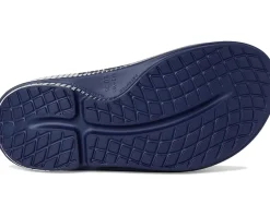 OOFOS OOahh Sport Slide Matrix Navy Discount